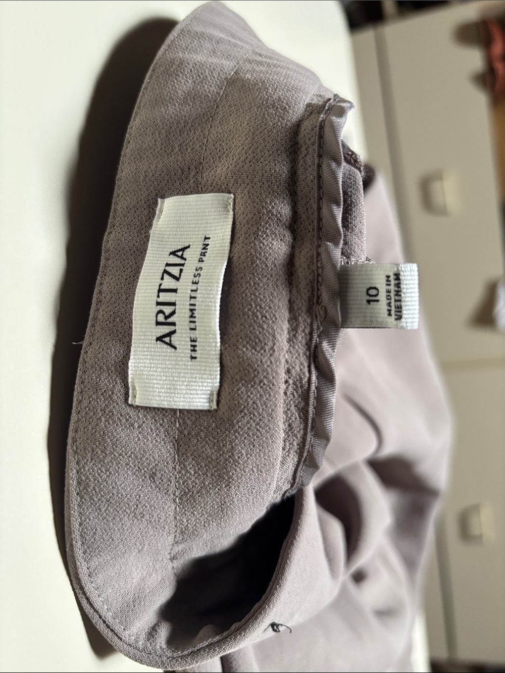 Aritzia Mauve-Taupe Lightweight Skirt